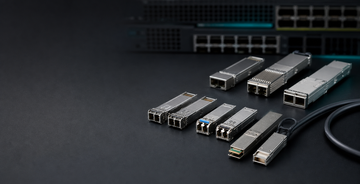Optical transceivers and uplink parts for network switches