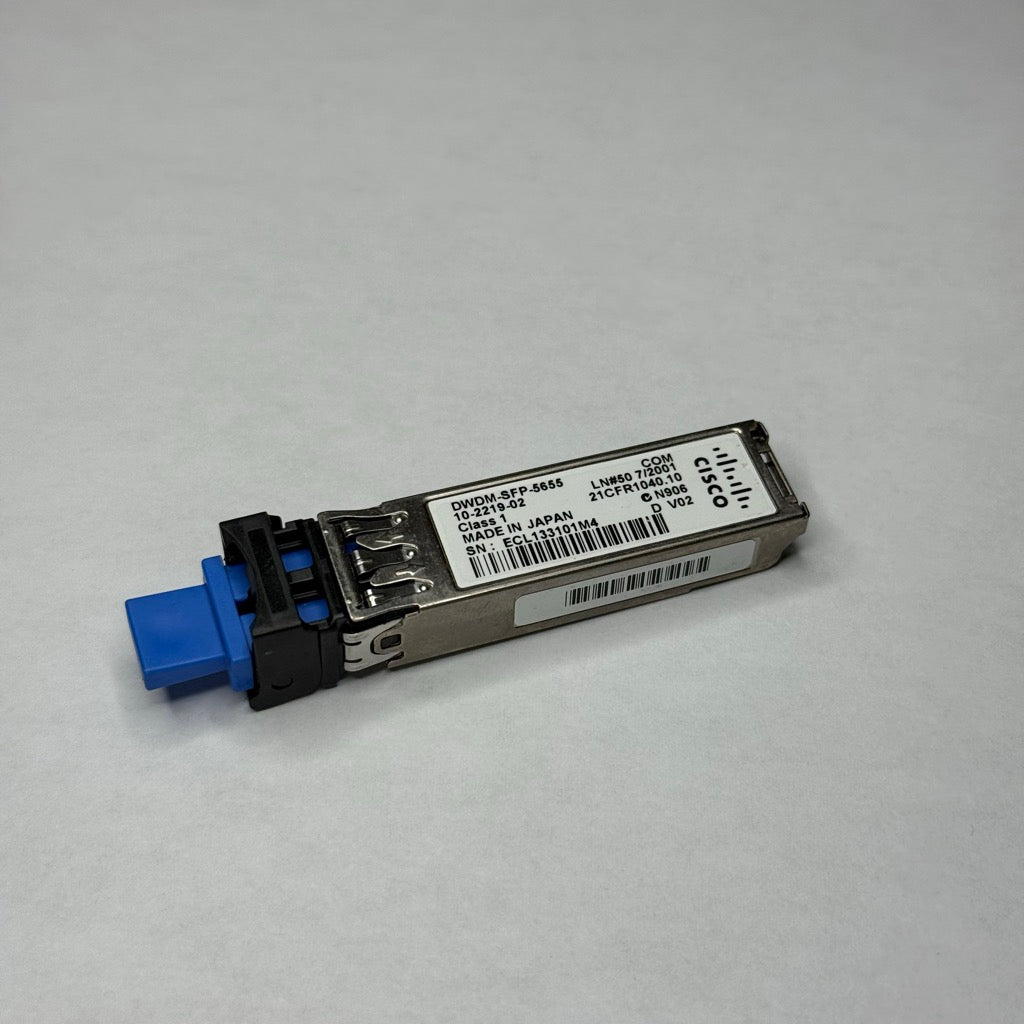 Cisco DWDM-SFP-5655 Optical Transceiver - 10-2219-02 product photo