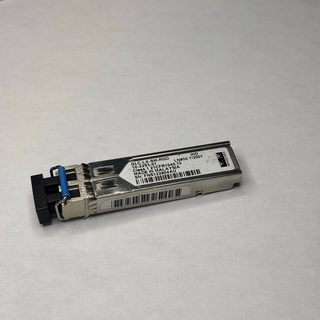 Cisco GLC-LX-SM-RGD Optical Transceiver - 10-2293-01 product photo