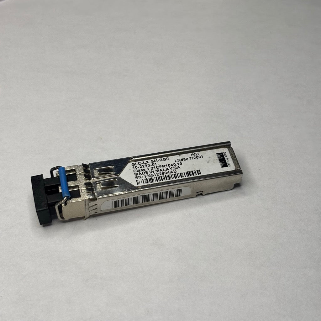 Cisco GLC-LX-SM-RGD Optical Transceiver - 10-2293-01 product photo