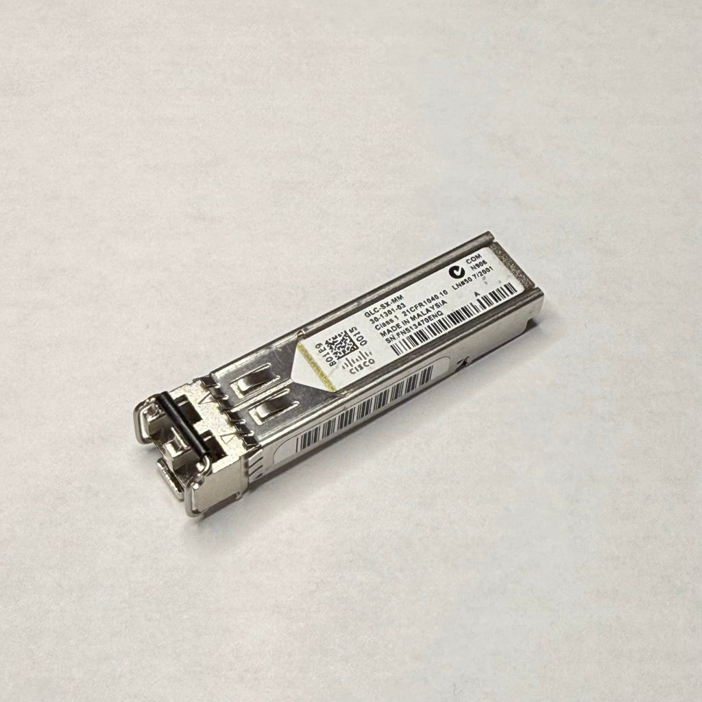 Cisco GLC-SX-MM 1000BASE-SX SFP Transceiver - 30-1301-03 (Tested Used)