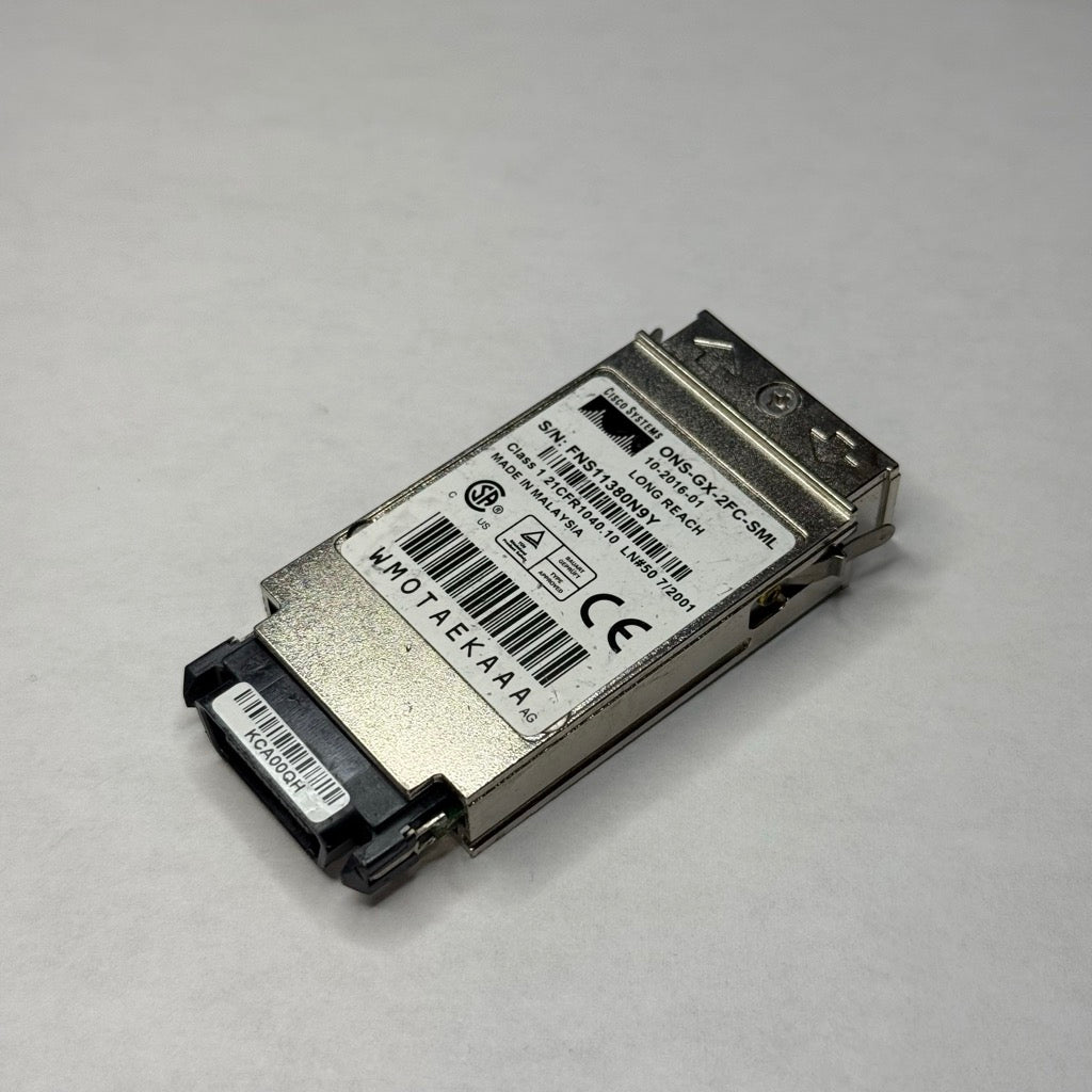 Cisco ONS-GX-2FC-SML Optical Transceiver - 10-2016-01 product photo