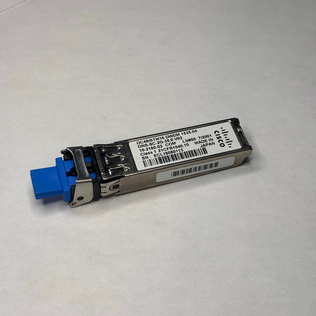 Cisco ONS-SC-2G-35.0 Optical Transceiver - 10-2160-02 product photo