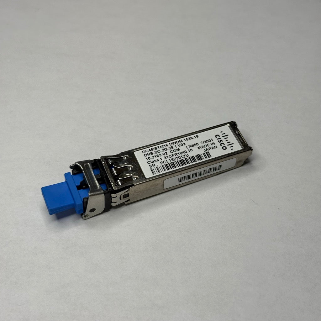 Cisco ONS-SC-2G-38.1 Optical Transceiver - 10-2163-02 product photo