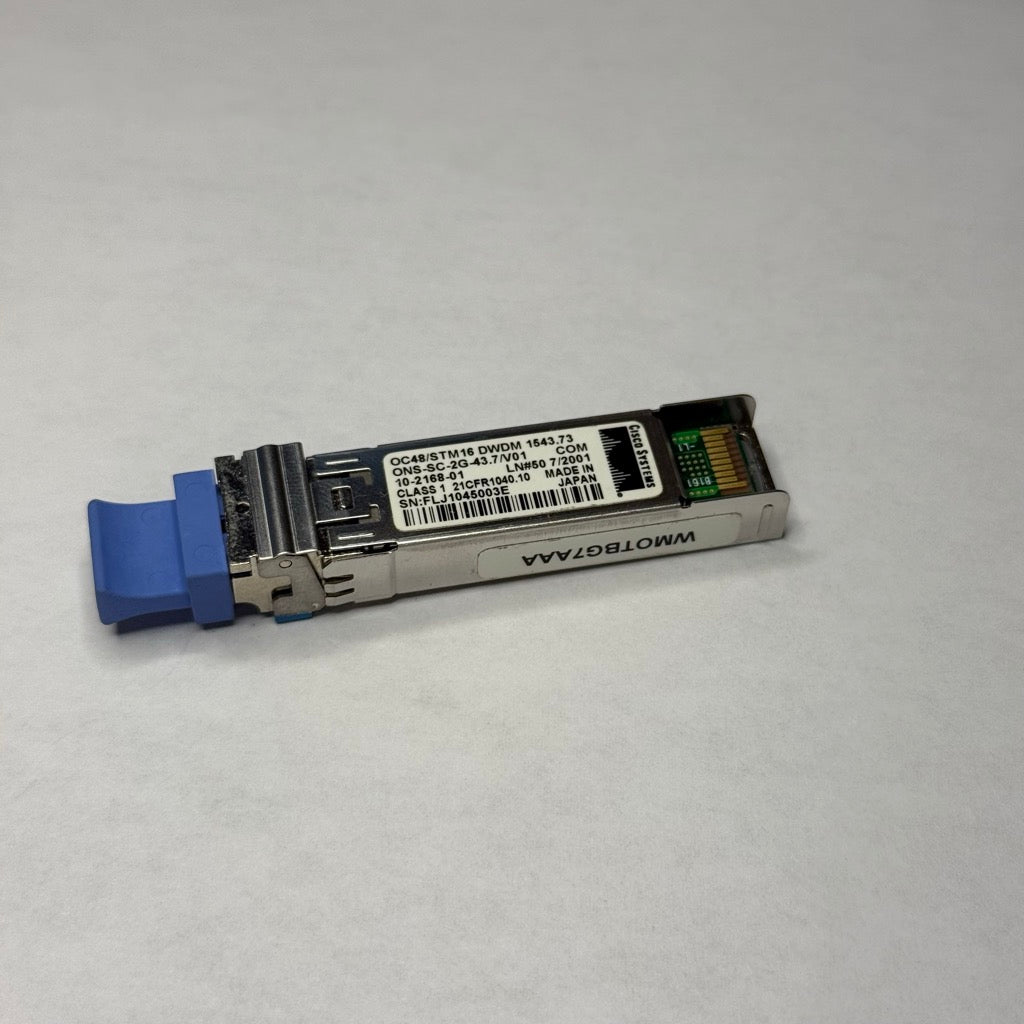 Cisco ONS-SC-2G-43.7 Optical Transceiver - 10-2168-02 product photo