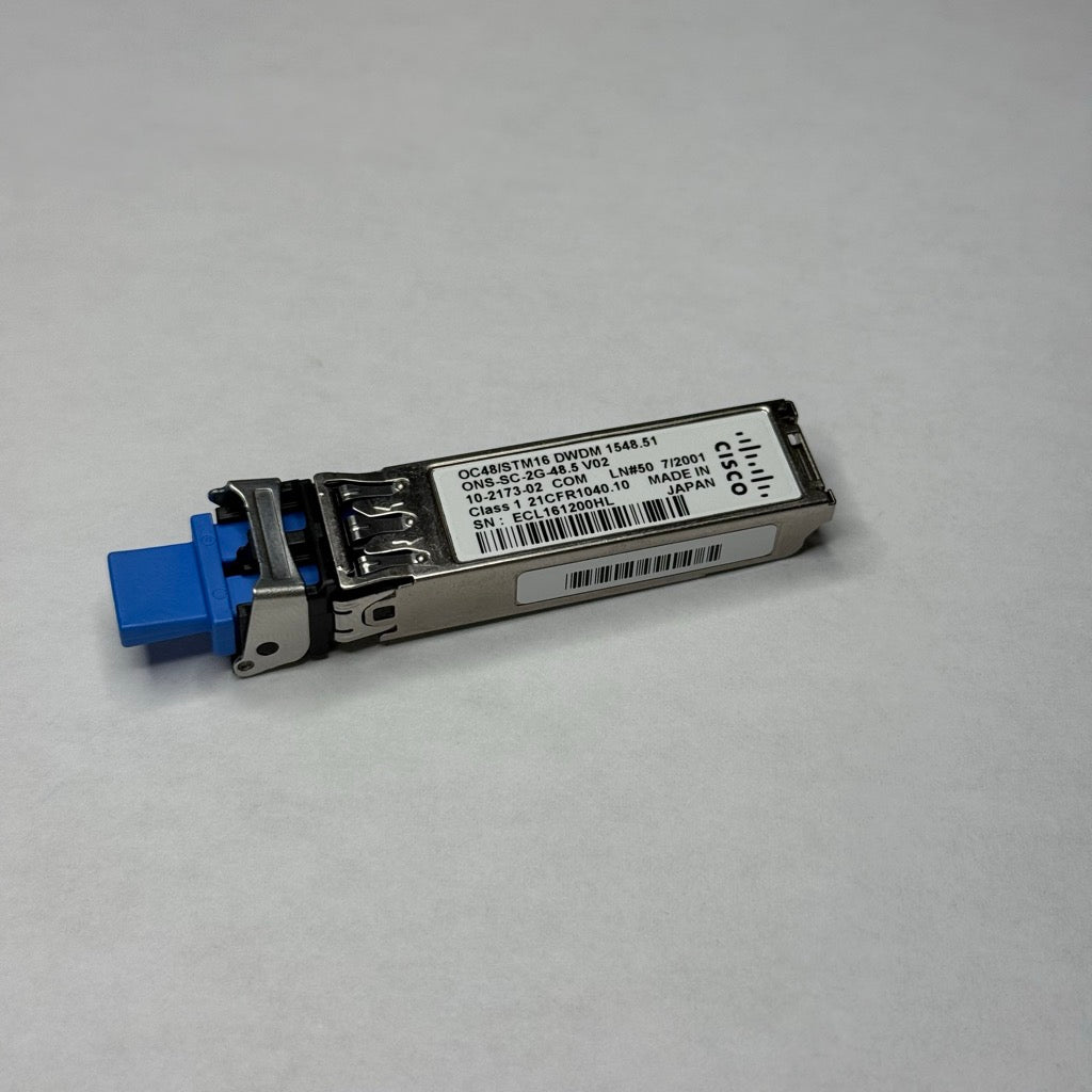 Cisco ONS-SC-2G-48.5 Optical Transceiver - 10-2173-02 product photo