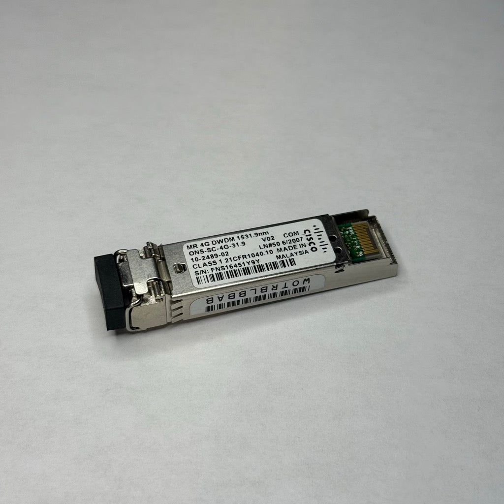 Cisco ONS-SC-4G-31.9 Optical Transceiver - 10-2489-01 product photo