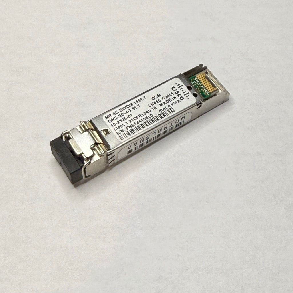 Cisco ONS-SC-4G-51.7 Optical Transceiver - 10-2526-01 (Tested Used)