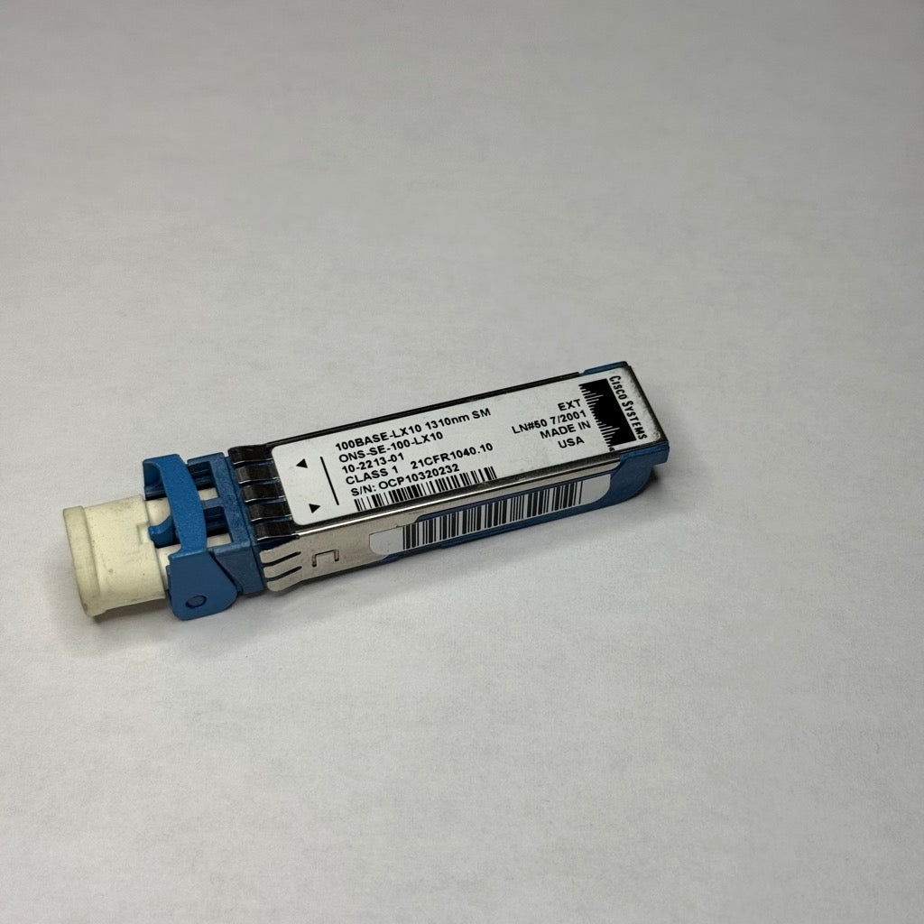 Cisco ONS-SE-100-LX10 Optical Transceiver - 10-2213-01 product photo