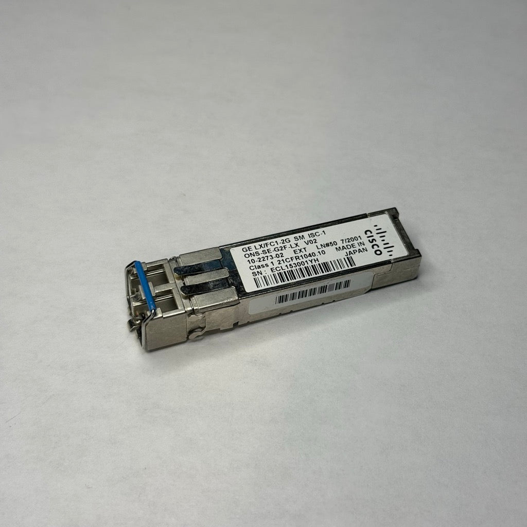 Cisco ONS-SE-G2F-LX Optical Transceiver - 10-2273-02 product photo