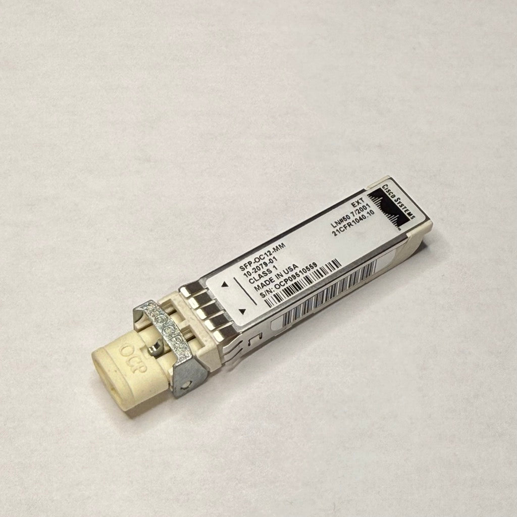 Cisco SFP-OC3-MM Optical Transceiver - 10-2079-01 (Tested Used)