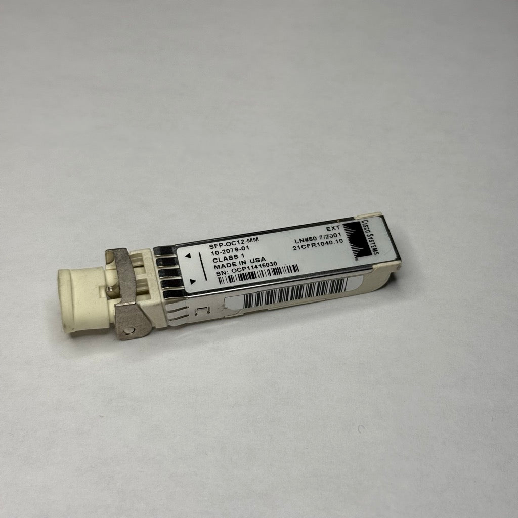 Cisco SFP-OC3-MM Optical Transceiver - 10-2079-01 (Tested Used)