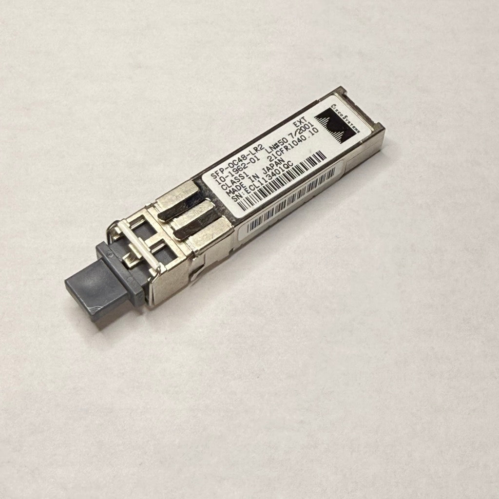 Cisco SFP-OC48-LR2 Optical Transceiver - 10-1962-01 (Tested Used)