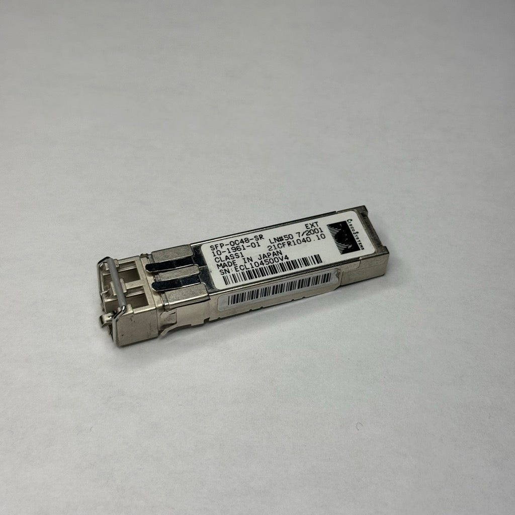 Cisco SFP-OC48-SR Optical Transceiver - 10-1961-01 product photo